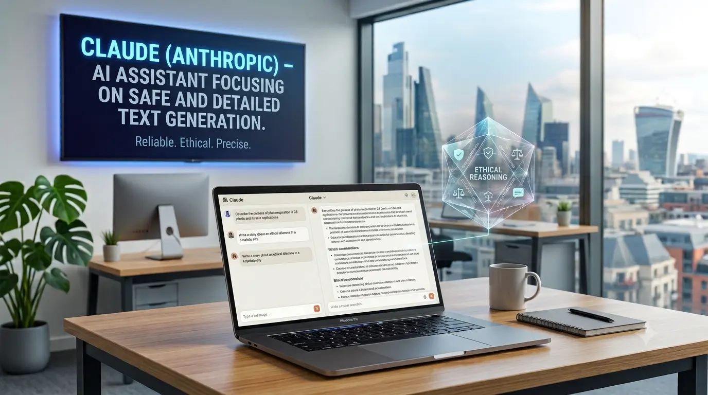 Claude (Anthropic) – AI assistant focusing on safe and detailed text generation