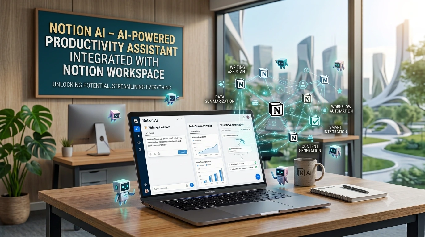 Notion AI – AI-powered productivity assistant integrated with Notion workspace