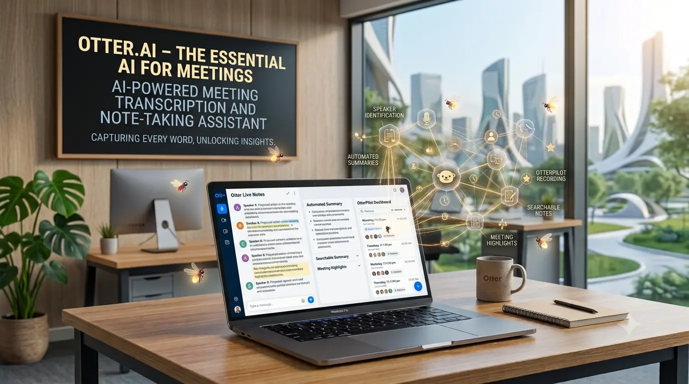 Otter.ai – AI meeting transcription and note-taking assistant